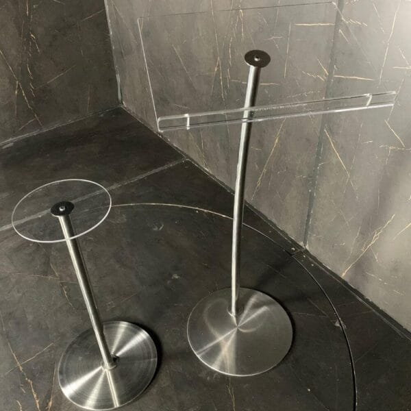Púlpito Hillsong e Mesa Gênesis de Aço Inox e Acrílico - Image 3