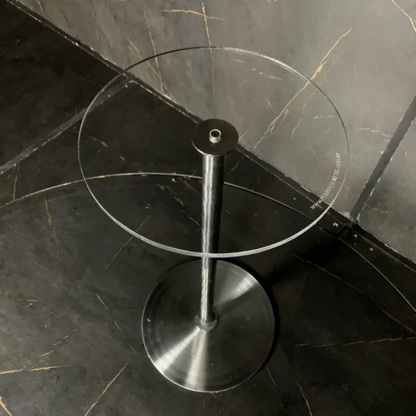 Púlpito Hillsong com Duas Mesas Slim em Aço Inox e Acrílico - Image 4